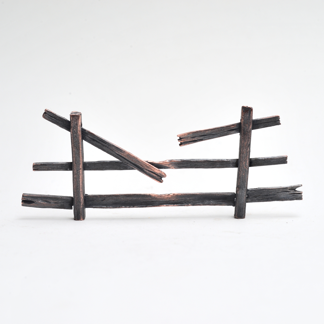 Crossing point brooch