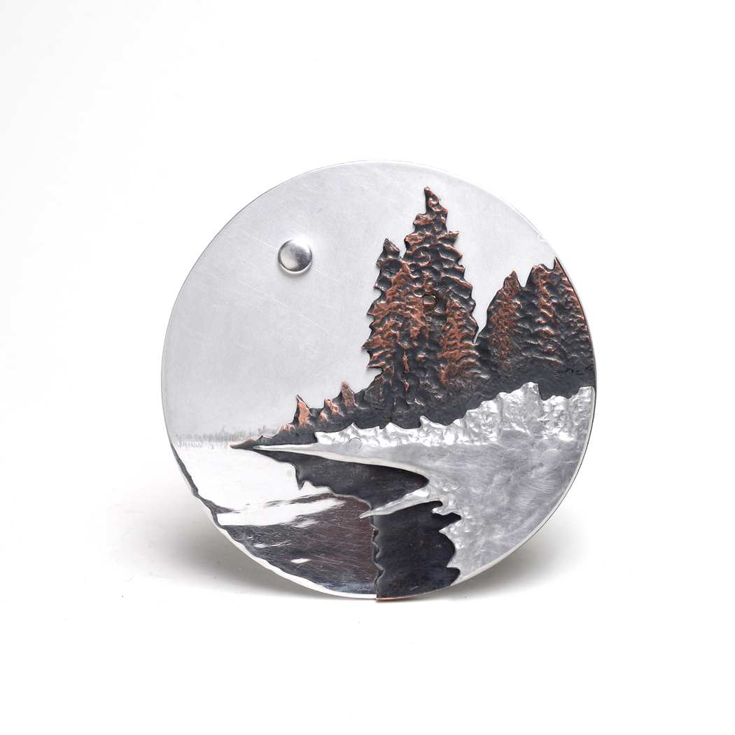 payette lake brooch