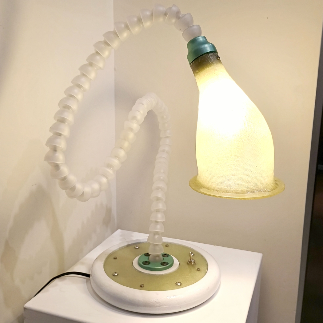 vertebrate lamp green